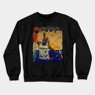 Chris Webber on Golden State Warriors Crewneck Sweatshirt